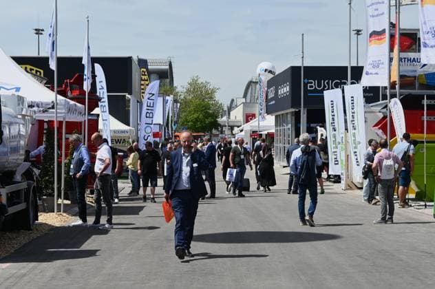 Die IFAT Munich 2026 ist die weltweit führende Fachmesse für Wasser-, Abwasser-, Abfall- und Rohstoffwirtschaft. Die Messe findet alle zwei Jahre auf dem Messegelände in München - Riem statt. Foto: Freigelände