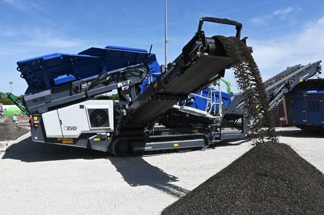 Die IFAT Munich 2026 ist die weltweit führende Fachmesse für Wasser-, Abwasser-, Abfall- und Rohstoffwirtschaft. Die Messe findet alle zwei Jahre auf dem Messegelände in München - Riem statt. Foto: Kleemann Mobiscreen EVO