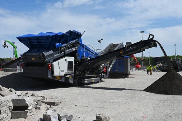 Die IFAT Munich 2026 ist die weltweit führende Fachmesse für Wasser-, Abwasser-, Abfall- und Rohstoffwirtschaft. Die Messe findet alle zwei Jahre auf dem Messegelände in München - Riem statt. Foto: Kleemann Mobiscreen EVO