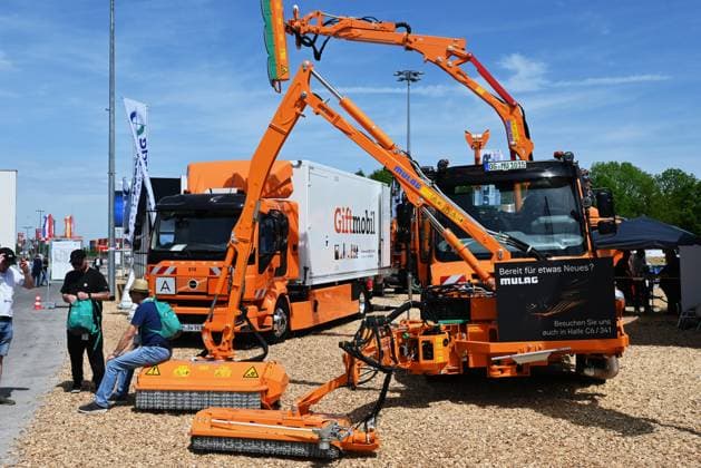 Die IFAT Munich 2026 ist die weltweit führende Fachmesse für Wasser-, Abwasser-, Abfall- und Rohstoffwirtschaft. Die Messe findet alle zwei Jahre auf dem Messegelände in München - Riem statt. Foto: Messestand Mulag Fahrzeugwerk GmbH und Co.KG