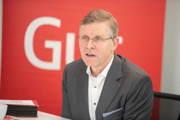 Jahrespressekonferenz 2026 des Sparkassenverbandes Saar am Dienstag (05.05.2026) in Saarbrücken. Im Bild: Dr. Christian Molitor, Geschäftsführer des Sparkassenverbandes Saar.