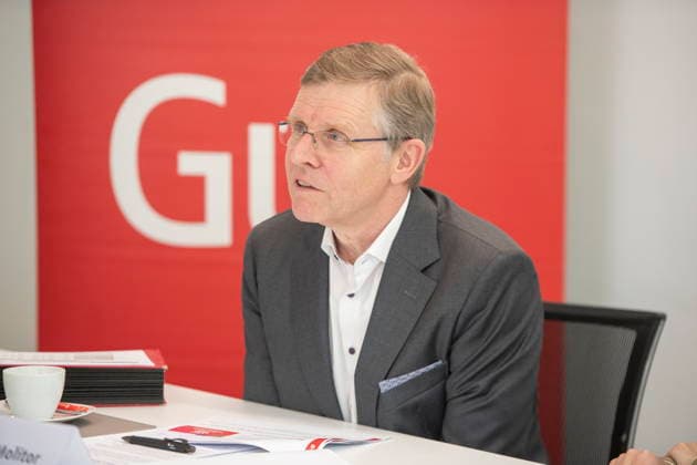 Jahrespressekonferenz 2026 des Sparkassenverbandes Saar am Dienstag (05.05.2026) in Saarbrücken. Im Bild: Dr. Christian Molitor, Geschäftsführer des Sparkassenverbandes Saar.