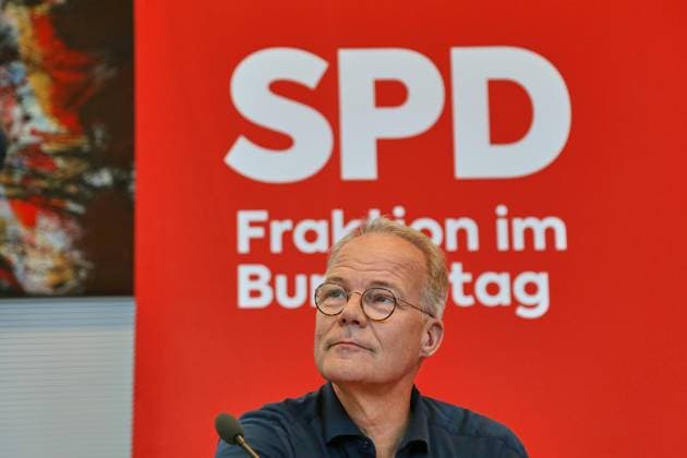 Berlin, Deutschland, 05.05.2026: Deutscher Bundestag: SPD-Fraktionssitzung: Matthias Miersch, SPD Copyright: xdtsxNachrichtenagenturx dts_117754
