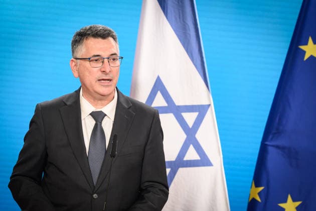 Berlin, Pressebegegnung Johann Wadephul und Gideon Sa™ar Pressekonferenz vom deutschen Außenminister Johann Wadephul (CDU) und der israelische Außenminister Gideon Sa™ar am 05.05.2026 im Auswärtigen Amt in Berlin. Berlin Auswärtiges Amt Berlin Deutschland