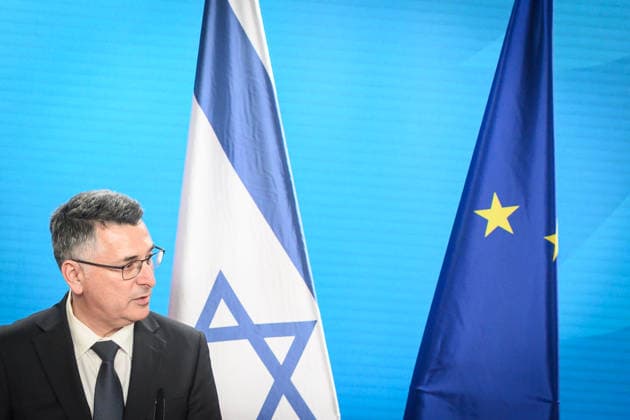 Berlin, Pressebegegnung Johann Wadephul und Gideon Sa™ar Pressekonferenz vom deutschen Außenminister Johann Wadephul (CDU) und der israelische Außenminister Gideon Sa™ar am 05.05.2026 im Auswärtigen Amt in Berlin. Berlin Auswärtiges Amt Berlin Deutschland