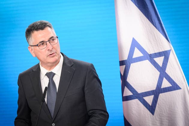 Berlin, Pressebegegnung Johann Wadephul und Gideon Sa™ar Pressekonferenz vom deutschen Außenminister Johann Wadephul (CDU) und der israelische Außenminister Gideon Sa™ar am 05.05.2026 im Auswärtigen Amt in Berlin. Berlin Auswärtiges Amt Berlin Deutschland