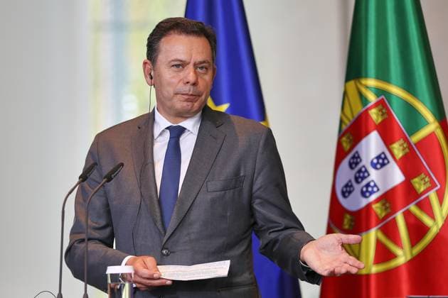 Berlin, Deutschland, 05.05.2026: Bundeskanzleramt: Empfang des portugiesischen Regierungschefs: Luis Montenegro beim deutschen Bundeskanzler (nicht im Bild) Copyright: xdtsxNachrichtenagenturx dts_117878