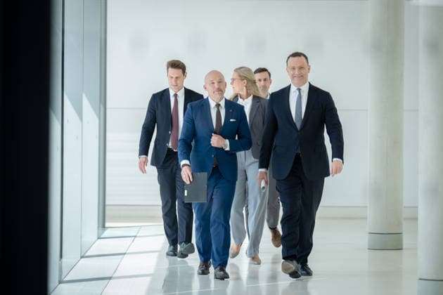 Bundestagsfraktion, CDU CSU Bundestag, Bundestagsfraktion, CDU CSU, Vorsitzender, Jens Spahn, CDU, Erster Stellvertreter, Alexander Hoffmann, CSU Berlin Berlin GER