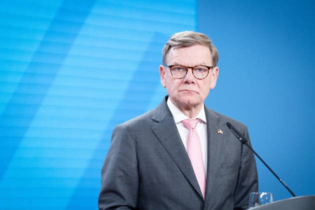 Außenminister Johann Wadephul Auswärtiges Amt, Berlin, Pressebegegnung, Außenminister Johann Wadephul Berlin Berlin GER