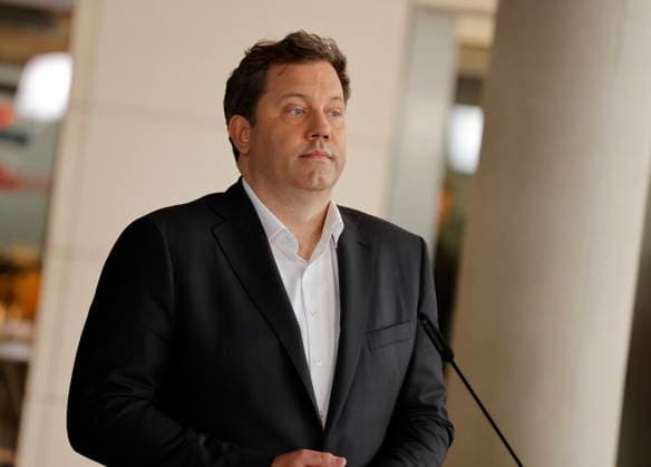 Lars Klingbeil, SPD, Bundesminister der Finanzen , Deutschland, Berlin, Reichstag, SPD-Bundestagsfraktion, Pressekonferenz