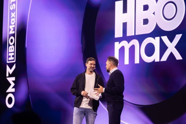 Hamburg, OMR Festival Hamburg, 05.05.2026 Adidas Chief Digital Officer Tobias Seemann im Gespraech mit Moderator Steven Gaetjen auf der HBO Max Stage der OMR in Hamburg