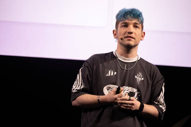 Hamburg, OMR Festival Hamburg, 05.05.2026 Influencer und NINDO-Gruender Rezo bei seiner Masterclass auf der OMR 2026