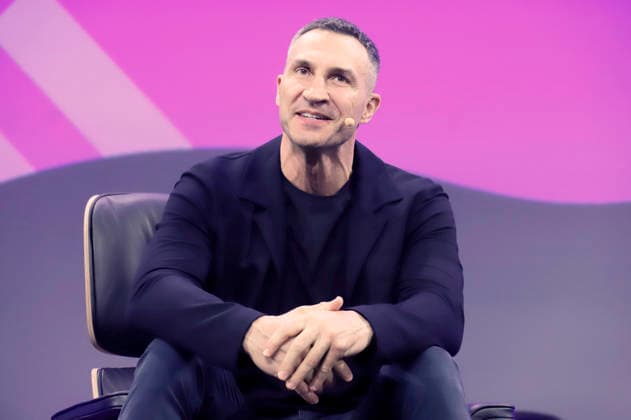 Wladimir Klitschko beim OMR Festival 2026 in den Messehallen. Hamburg, 05.05.2026