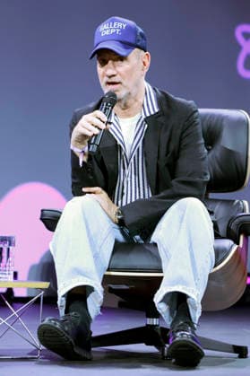 Roland Emmerich beim OMR Festival 2026 in den Messehallen. Hamburg, 05.05.2026