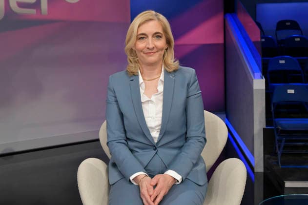 Nina Warken in der ARD-Talkshow maischberger im Studio Berlin Adlershof. Berlin, 05.05.2026
