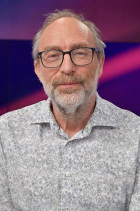 Jimmy Wales in der ARD-Talkshow maischberger im Studio Berlin Adlershof. Berlin, 05.05.2026
