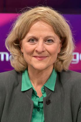 Kristina Dunz in der ARD-Talkshow maischberger im Studio Berlin Adlershof. Berlin, 05.05.2026