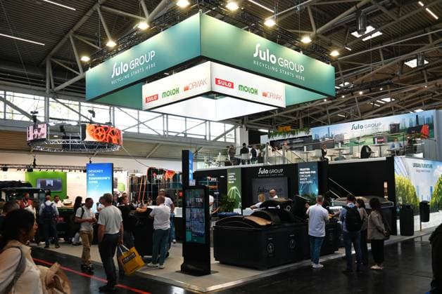 Die IFAT Munich 2026 ist die weltweit führende Fachmesse für Wasser-, Abwasser-, Abfall- und Rohstoffwirtschaft. Die Messe findet alle zwei Jahre auf dem Messegelände in München - Riem statt. Foto: Sulo Deutschland GmbH, Sulo Group
