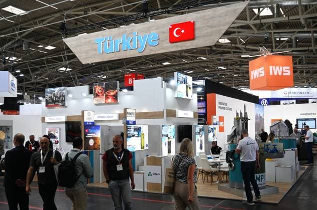 Die IFAT Munich 2026 ist die weltweit führende Fachmesse für Wasser-, Abwasser-, Abfall- und Rohstoffwirtschaft. Die Messe findet alle zwei Jahre auf dem Messegelände in München - Riem statt. Foto: Messestand Türkei