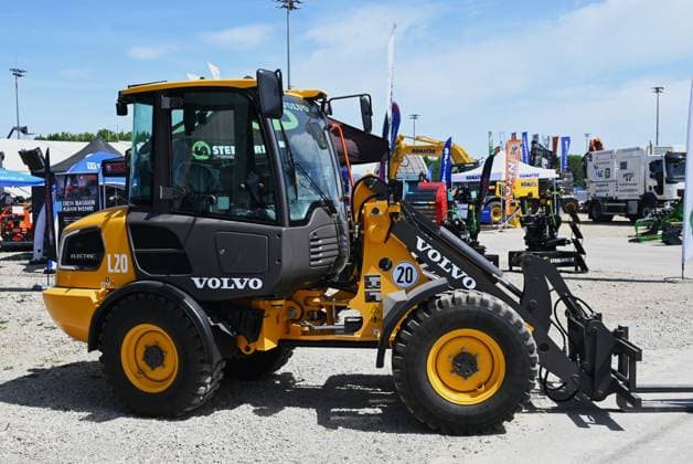 Die IFAT Munich 2026 ist die weltweit führende Fachmesse für Wasser-, Abwasser-, Abfall- und Rohstoffwirtschaft. Die Messe findet alle zwei Jahre auf dem Messegelände in München - Riem statt. Foto: Volvo Electric Radlader L20