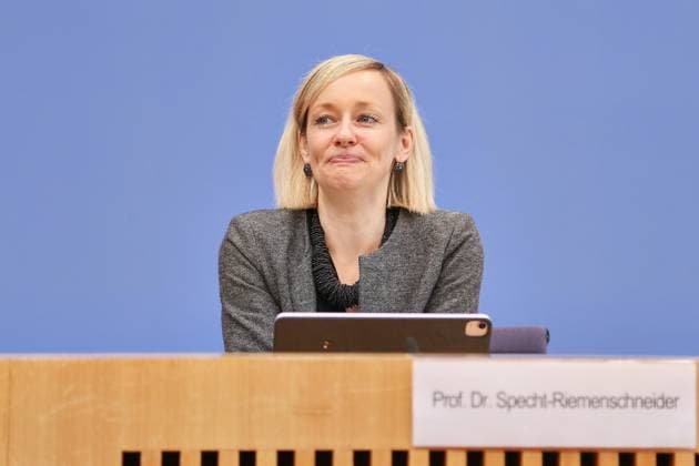 Berlin, Deutschland, 06.05.2026: Bundespressekonferenz: Pressekonferenz Datenschutz und Informationsfreiheit 2025: Louisa Specht-Riemenschneider, Bundesbeauftragte für den Datenschutz und die Informationsfreiheit (BfDI) Copyright: xdtsxNachrichtenagenturx dts_117928