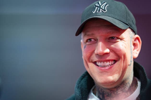 MontanaBlack, bürgerlich Marcel Thomas Andreas Eris, Influencer und Streamer, auf der BILD-Stage;OMR26 Festival in Hamburg, Hamburg Hamburg Deutschland Messe