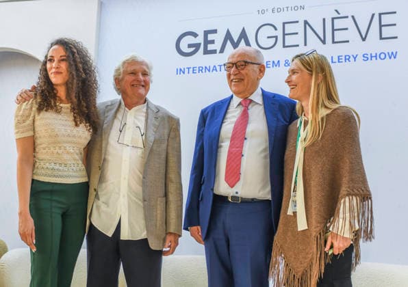 May 6, 2026, Geneva, Geneva, Switzerland: Geneva Switzerland, 05 06 2026: NADEGE TOTAH, THOMAS FAEBER, and RONNY TOTAH were present for the press conference. during 10th GemGeneve. 10th GemGeneve is the international jewelerÃ¢â‚¬â ¢s show and took place at International Exhibition and Congress Center in Geneva. Geneva Switzerland - ZUMAd224 20260506_zip_d224_002 Copyright: xSaadxDhaminx