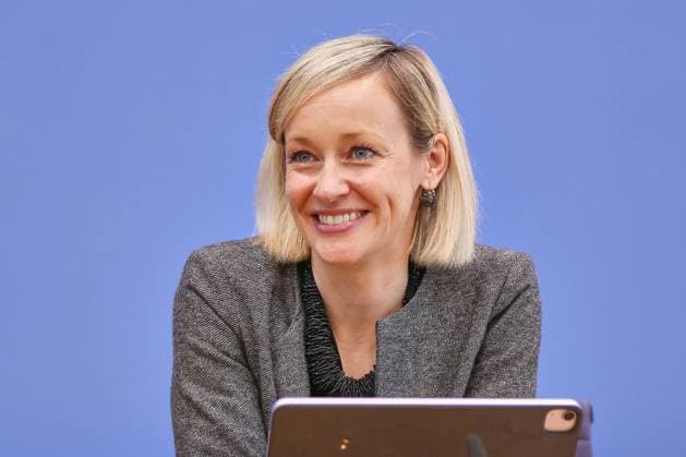 Berlin, Deutschland, 06.05.2026: Bundespressekonferenz: Pressekonferenz Datenschutz und Informationsfreiheit 2025: Louisa Specht-Riemenschneider, Bundesbeauftragte für den Datenschutz und die Informationsfreiheit (BfDI) Copyright: xdtsxNachrichtenagenturx dts_117944