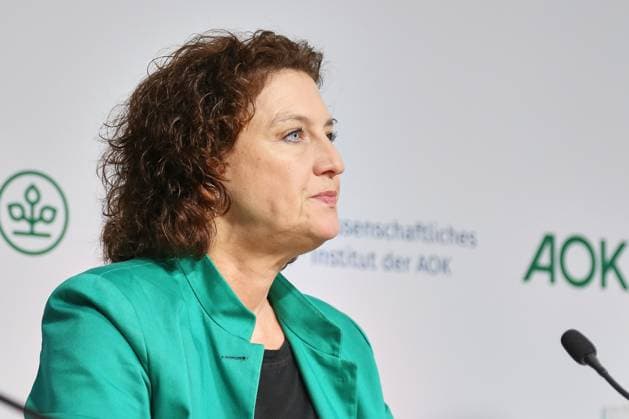 Berlin, Deutschland, 06.05.2026: Haus der Bundespressekonferenz: Pressekonferenz: AOK-BV und WIdO Krankenhaus-Report 2026 - Erste Zwischenbilanz zur Krankenhausreform: Carola Reimann Copyright: xdtsxNachrichtenagenturx dts_117954