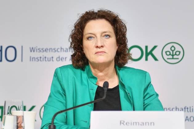 Berlin, Deutschland, 06.05.2026: Haus der Bundespressekonferenz: Pressekonferenz: AOK-BV und WIdO Krankenhaus-Report 2026 - Erste Zwischenbilanz zur Krankenhausreform: Carola Reimann Copyright: xdtsxNachrichtenagenturx dts_117961