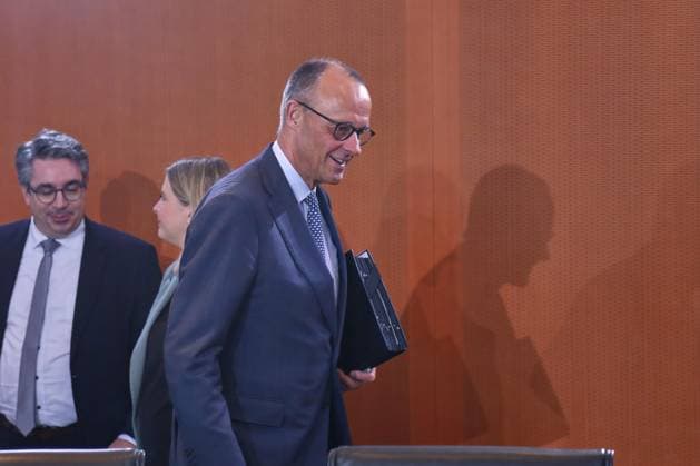 Berlin, Deutschland, 06.05.2026: Bundeskanzleramt: 43. Kabinettssitzung: Bundeskanzler Friedrich Merz (CDU) Copyright: xdtsxNachrichtenagenturx dts_117913