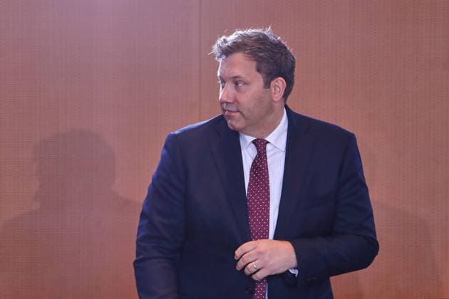 Berlin, Deutschland, 06.05.2026: Bundeskanzleramt: 43. Kabinettssitzung: Bundesminister der Finanzen Lars Klingbeil (SPD) Copyright: xdtsxNachrichtenagenturx dts_117909