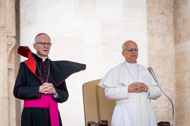 Pope Leo XIV leads his traditional Wednesday General Audience in St. Peter s Square in Vatican City, Vatican, on 06 May 2026. Pope Leo XIV leads his traditional Wednesday General Audience in St. Peter s Square in Vatican City, Vatican, on 06 May 2026., Credit:Stefano Costantino TTL Avalon Vatican, Vatican City  Copyright: xStefanoxCostantinoxTTLx xAvalonx 1096905129