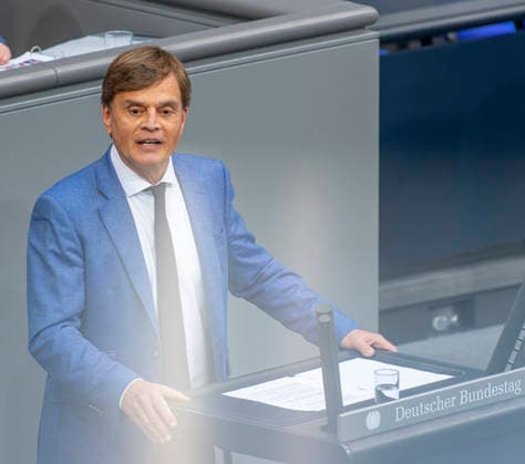 Bernd Baumann - Aktuelle Stunde EUR, Deutschland, Berlin, 06.05.2026: Bernd Baumann (AfD) erster parlamentarischer Geschäftsführer der AfD-Bundestagsfraktion. Aktuelle Stunde Ein Jahr Regierung unter Bundeskanzler Merz