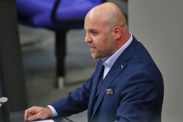 Berlin, Deutschland, 06.05.2026: Deutscher Bundestag: 76. Bundestagssitzung: Markus Frohnmaier, AfD Copyright: xdtsxNachrichtenagenturx dts_117994