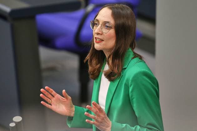 Berlin, Deutschland, 06.05.2026: Deutscher Bundestag: 76. Bundestagssitzung: Sandra Stein, Grüne Copyright: xdtsxNachrichtenagenturx dts_118004
