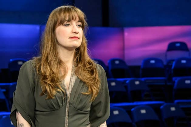 v.l.: Heidi Reichinnek, Die Linke (Fraktionsvorsitzende), GER, Berlin, Studio, zu Gast bei – Maischberger, politische Talkshow, TV, Format, mit Moderatorin – Sandra Maischberger, Das Erste, aus Adlershof – Am Studio 20, 06. Mai 2026, Copyright: HMBxMedia UwexKoch
