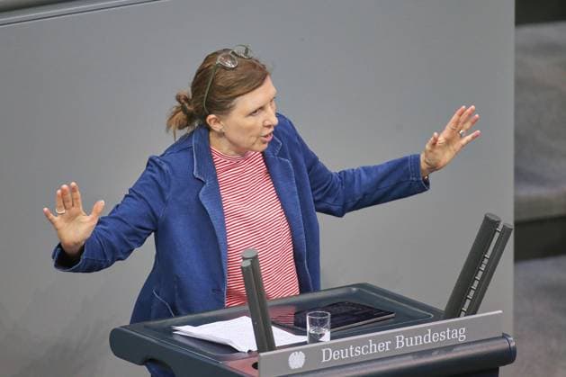 Berlin, Deutschland, 07.05.2026: Deutscher Bundestag: 77. Bundestagssitzung: Corinna Rüffer, Grüne Copyright: xdtsxNachrichtenagenturx dts_118050