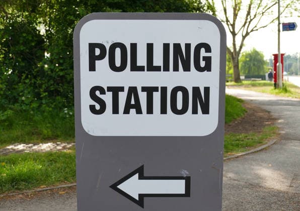 Local Elections The local polling station in Emmer Green on the morning of the local elections., Credit:Geoffrey Swaine Avalon UK, Reading, Emmer Green  Copyright: xGeoffreyxSwainex xAvalonx 1097067261