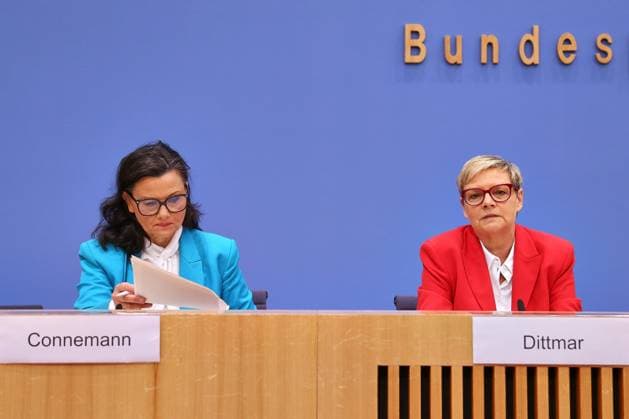 Berlin, Deutschland, 07.05.2026: Bundespressekonferenz: Paradigmenwechsel in der Organspende - Widerspruchsregelung jetzt!: Gitta Connemann (CDU), Sabine Dittmar (SPD) Copyright: xdtsxNachrichtenagenturx dts_118075