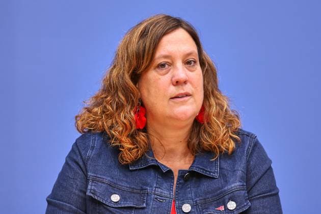 Berlin, Deutschland, 07.05.2026: Bundespressekonferenz: Paradigmenwechsel in der Organspende - Widerspruchsregelung jetzt!: Julia-Christina Stange (Linke) Copyright: xdtsxNachrichtenagenturx dts_118083