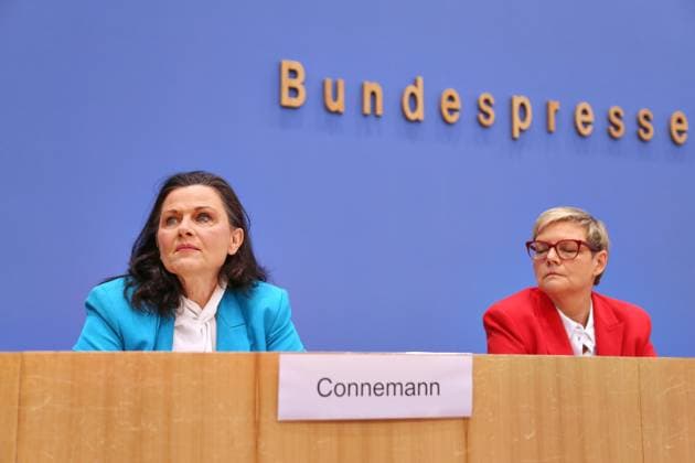 Berlin, Deutschland, 07.05.2026: Bundespressekonferenz: Paradigmenwechsel in der Organspende - Widerspruchsregelung jetzt!: Gitta Connemann (CDU), Sabine Dittmar (SPD) Copyright: xdtsxNachrichtenagenturx dts_118088