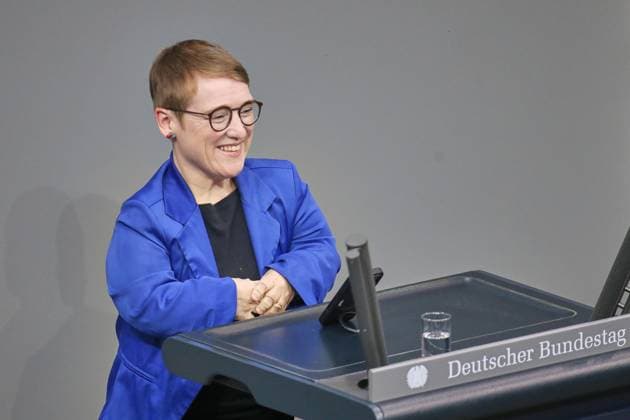 Berlin, Deutschland, 07.05.2026: Deutscher Bundestag: 77. Bundestagssitzung: Simone Fischer, Grüne Copyright: xdtsxNachrichtenagenturx dts_118132