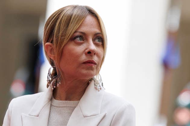 May 7, 2026, Rome, Italia, Italy: Prime Minister Giorgia Meloni during the meeting with the Prime Minister of the Libyan Government of National Unity at Palazzo Chigi, Rome, 07 05 2026 Rome Italy  - ZUMAa289 20260507_zia_a289_105 Copyright: xFrancescoxFotiax xAgfx
