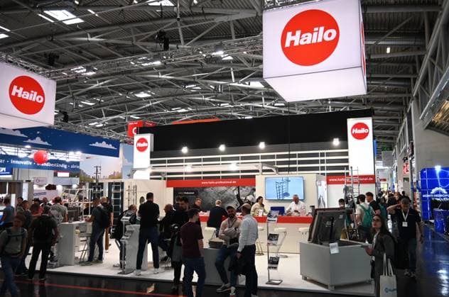 Die IFAT Munich 2026 ist die weltweit führende Fachmesse für Wasser-, Abwasser-, Abfall- und Rohstoffwirtschaft. Die Messe findet alle zwei Jahre auf dem Messegelände in München - Riem statt. Foto: Hailo Messestand