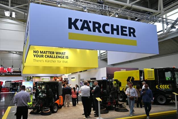 Die IFAT Munich 2026 ist die weltweit führende Fachmesse für Wasser-, Abwasser-, Abfall- und Rohstoffwirtschaft. Die Messe findet alle zwei Jahre auf dem Messegelände in München - Riem statt. Foto: Messestand Alfred Kärcher