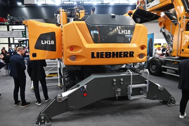 Die IFAT Munich 2026 ist die weltweit führende Fachmesse für Wasser-, Abwasser-, Abfall- und Rohstoffwirtschaft. Die Messe findet alle zwei Jahre auf dem Messegelände in München - Riem statt. Foto: Liebherr Bagger LH18 Industry