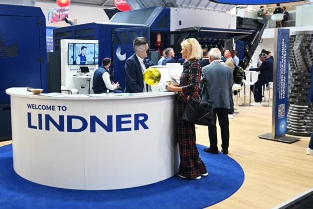 Die IFAT Munich 2026 ist die weltweit führende Fachmesse für Wasser-, Abwasser-, Abfall- und Rohstoffwirtschaft. Die Messe findet alle zwei Jahre auf dem Messegelände in München - Riem statt. Foto: Messestand der Lindner Recyclingtech GmbH