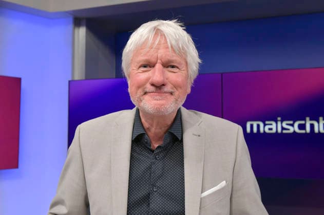 Jürgen Becker in der ARD-Talkshow maischberger im Studio Berlin Adlershof. Berlin, 06.05.2026