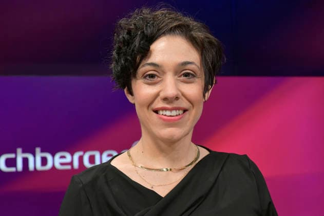 Katharina Hamberger in der ARD-Talkshow maischberger im Studio Berlin Adlershof. Berlin, 06.05.2026